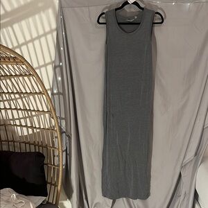 Athleta Gray Crew Neck Top